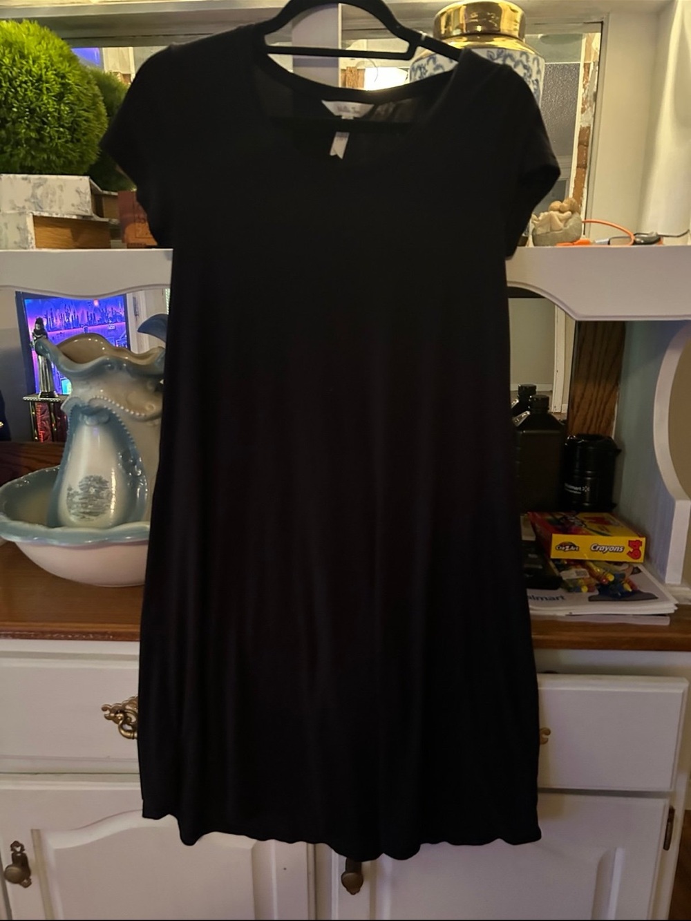 Classic Black Women's A-Line Dress
